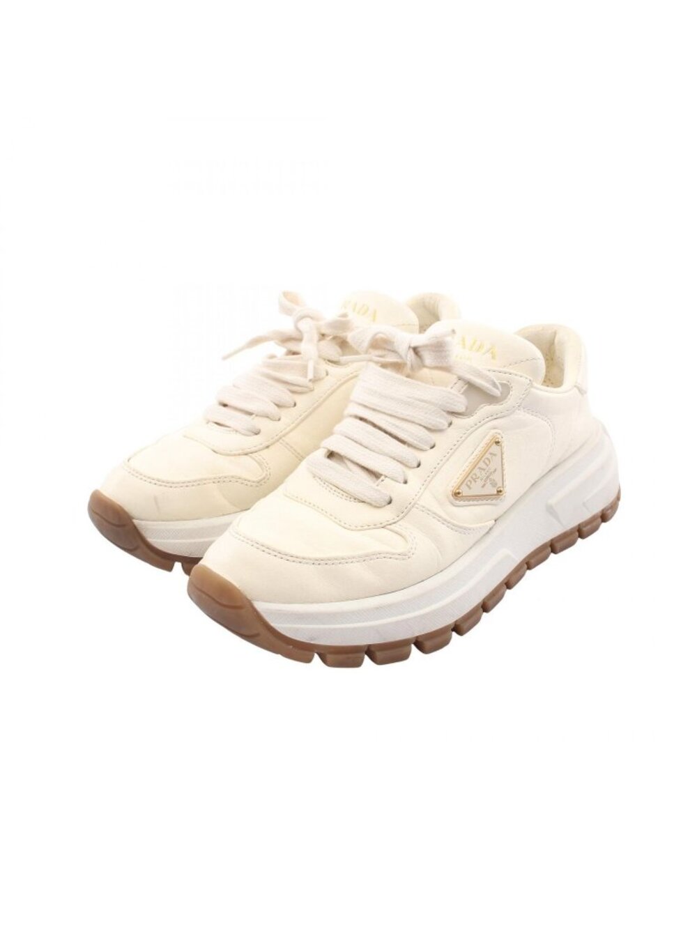 Prada Sneakers Prax 01 White Leather